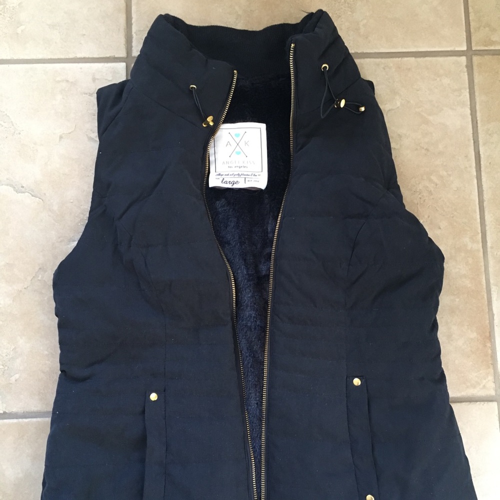 Black vest